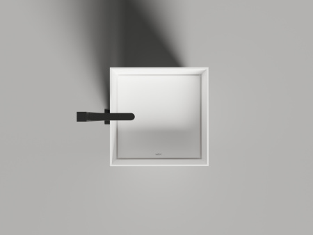 Раковина из искусственного камня S-Sense Salini ARMONIA 130511TG 50х50 напольная цвет белый